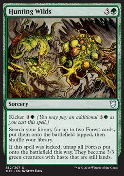 Hunting Wilds - Commander 2018 (Uncommon) [C18-152]