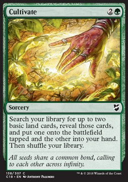Cultivate - Commander 2018 (Common) [C18-138]