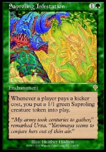 Saproling Infestation - Invasion (Rare) [INV-208]