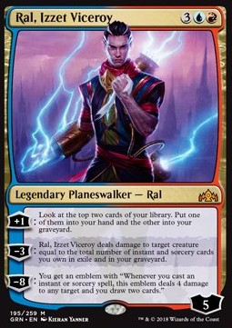 Ral, Izzet Viceroy - Guilds of Ravnica (Mythic) [GRN-195]