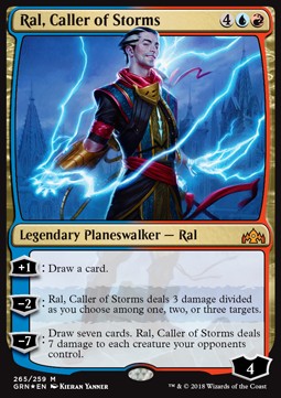 Ral, Caller of Storms - Guilds of Ravnica: Extras (Mythic) [XGRN-265]