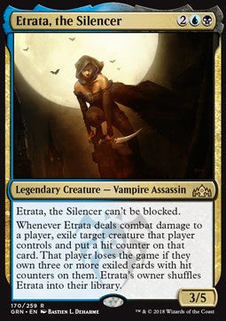 Etrata, the Silencer - Guilds of Ravnica (Rare) [GRN-170]