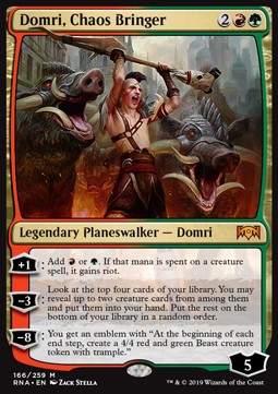 Domri, Chaos Bringer - Ravnica Allegiance (Mythic) [RNA-166]