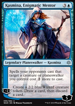 Kasmina, Enigmatic Mentor - War of the Spark (Uncommon) [WAR-56]