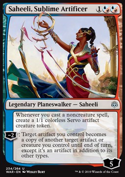 Saheeli, Sublime Artificer - War of the Spark (Uncommon) [WAR-234]