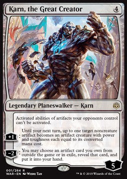 Karn, the Great Creator - War of the Spark (Rare) [WAR-1]