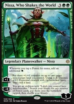 Nissa, Who Shakes the World - War of the Spark (Rare) [WAR-169]
