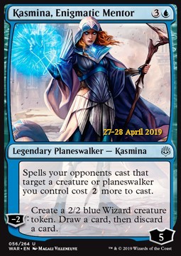 Kasmina, Enigmatic Mentor - War of the Spark: Extras (Uncommon) [XWAR-56]