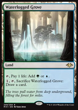 Waterlogged Grove - Modern Horizons (Rare) [MH1-249]