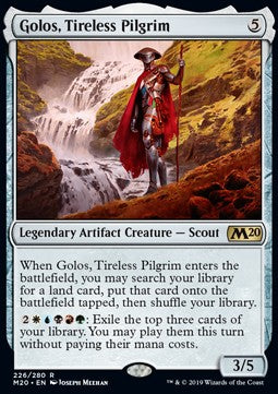 Golos, Tireless Pilgrim - Core 2020 (Rare) [M20-226]