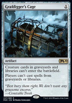 Grafdigger's Cage - Core 2020 (Rare) [M20-227]