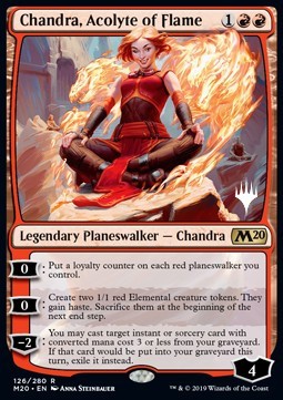 Chandra, Acolyte of Flame (V.1) - Core 2020: Extras (Rare) [XM20-126]
