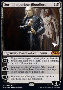 Sorin, Imperious Bloodlord (V.1) - Core 2020: Extras (Mythic) [XM20-115]