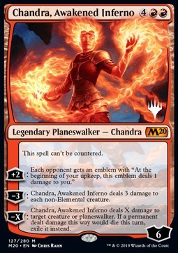 Chandra, Awakened Inferno (V.1) - Core 2020: Extras (Mythic) [XM20-127]