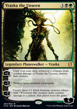 Vraska the Unseen - Commander 2019 (Mythic) [C19-207]
