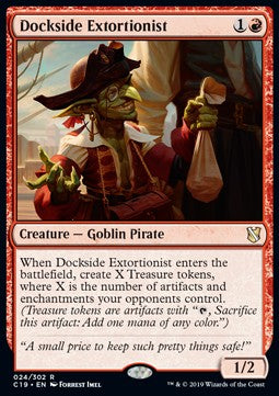 Dockside Extortionist - Commander 2019 (Rare) [C19-24]