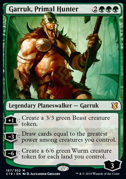 Garruk, Primal Hunter - Commander 2019 (Mythic) [C19-167]