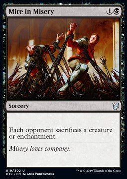 Mire in Misery - Commander 2019 (Uncommon) [C19-19]