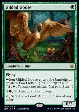 Gilded Goose - Throne of Eldraine (Rare) [ELD-160]
