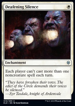 Deafening Silence - Throne of Eldraine (Uncommon) [ELD-10]