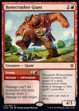 Bonecrusher Giant // Stomp - Throne of Eldraine (Rare) [ELD-115]