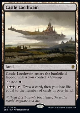 Castle Locthwain - Throne of Eldraine (Rare) [ELD-241]
