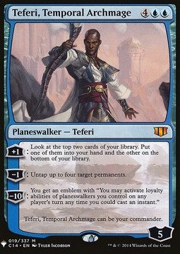 Teferi, Temporal Archmage - Mystery Booster (Mythic) [MYS-19]