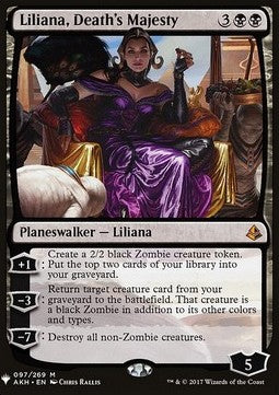Liliana, Death's Majesty - Mystery Booster (Mythic) [MYS-97]