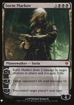 Sorin Markov - Mystery Booster (Mythic) [MYS-111]