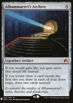 Alhammarret's Archive - Mystery Booster (Mythic) [MYS-221]