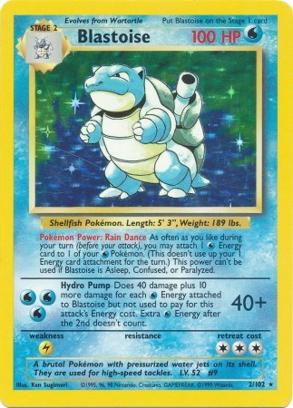 Blastoise (2/102) [Base Set Unlimited]