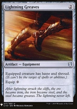Lightning Greaves - Mystery Booster (Uncommon) [MYS-217]