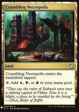 Crumbling Necropolis - Mystery Booster (Uncommon) [MYS-244]