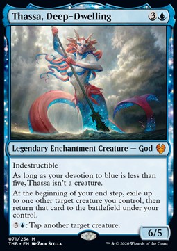 Thassa, Deep-Dwelling - Theros Beyond Death (Mythic) [THB-71]