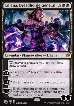 Liliana, Dreadhorde General - Theros Beyond Death: Promos (Mythic) [PTHB-97]