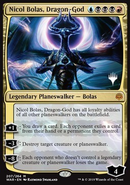 Nicol Bolas, Dragon-God - Theros Beyond Death: Promos (Mythic) [PTHB-207]
