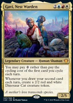 Gavi, Nest Warden (V.1) - Commander: Ikoria (Mythic) [C20-7]