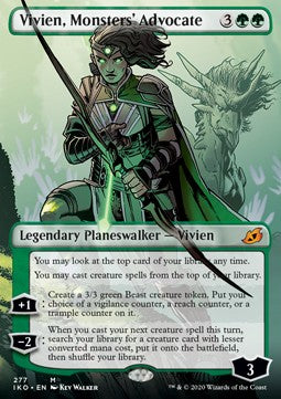 Vivien, Monsters' Advocate - Ikoria: Lair of Behemoths: Extras (Mythic) [XIKO-277]