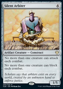 Silent Arbiter - Commander: Ikoria (Rare) [C20-250]