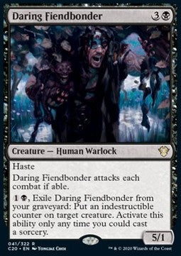 Daring Fiendbonder - Commander: Ikoria (Rare) [C20-41]
