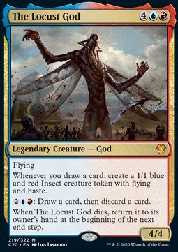 The Locust God - Commander: Ikoria (Mythic) [C20-219]