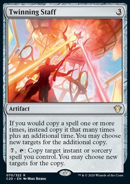 Twinning Staff - Commander: Ikoria (Rare) [C20-70]