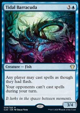 Tidal Barracuda - Commander: Ikoria (Rare) [C20-39]