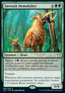 Sawtusk Demolisher - Commander: Ikoria (Rare) [C20-64]