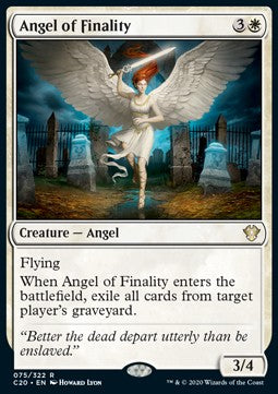Angel of Finality - Commander: Ikoria (Rare) [C20-75]