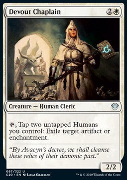 Devout Chaplain - Commander: Ikoria (Uncommon) [C20-87]