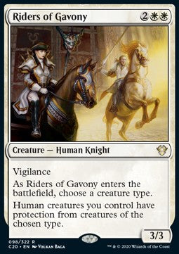 Riders of Gavony - Commander: Ikoria (Rare) [C20-98]