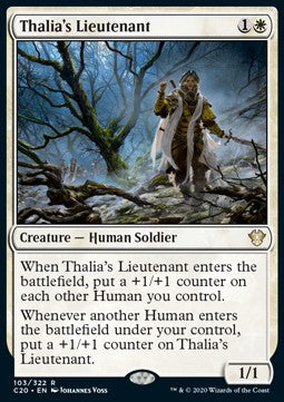 Thalia's Lieutenant - Commander: Ikoria (Rare) [C20-103]