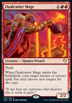 Dualcaster Mage - Commander: Ikoria (Rare) [C20-150]