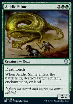 Acidic Slime - Commander: Ikoria (Uncommon) [C20-165]